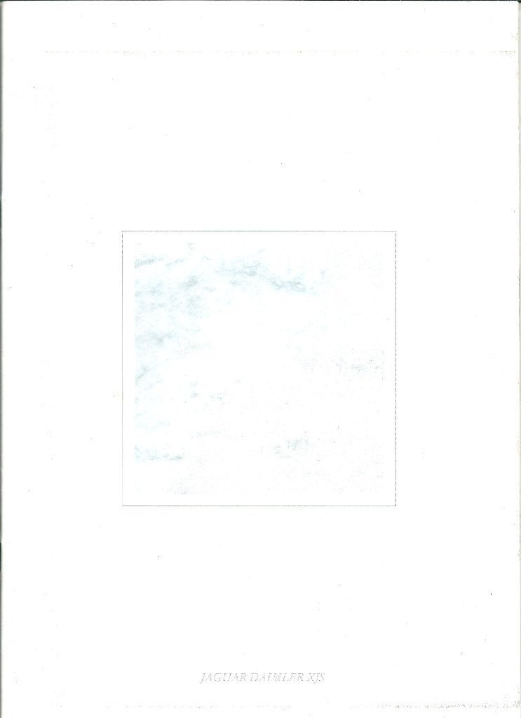 Brochure Jaguar / Daimler modellen 1991, Ophalen of Verzenden, Gelezen, Overige merken