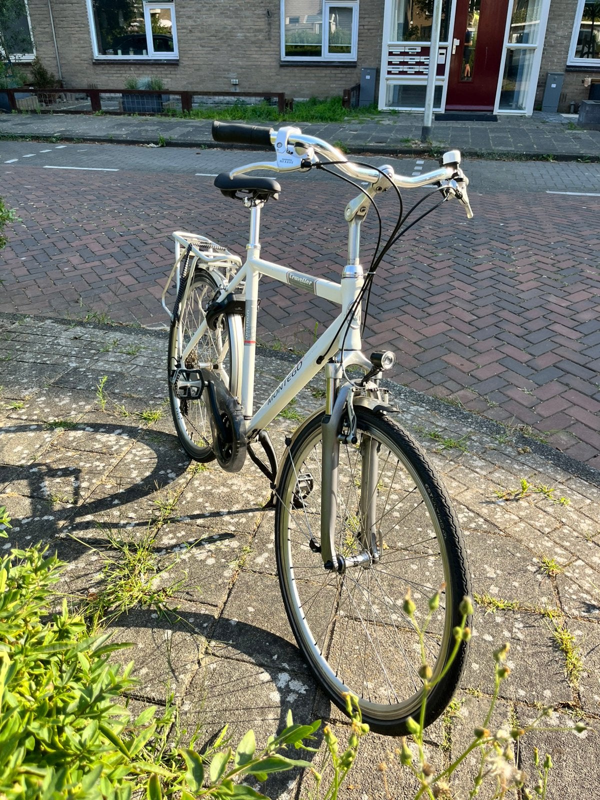 Montego Traveller / Herenfiets / Wit / compl. / nette staat, Fietsen en Brommers, Fietsen | Heren | Herenfietsen, Zo goed als nieuw