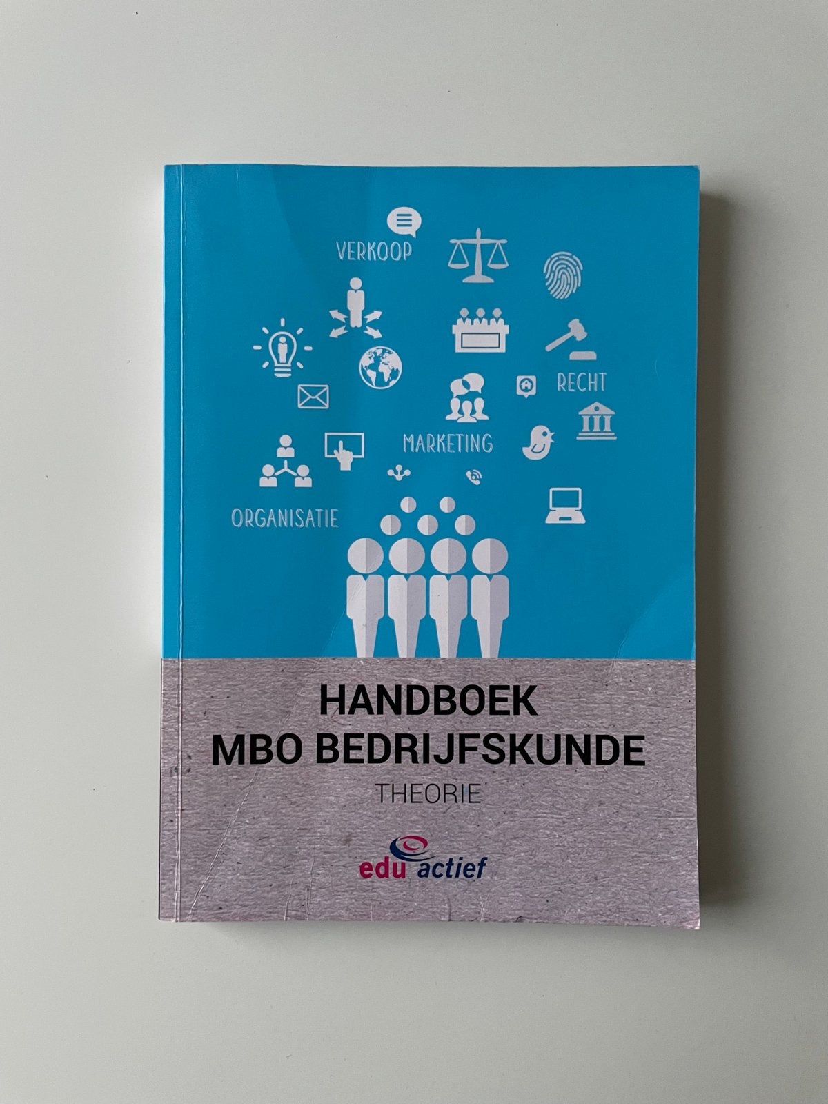 Handboek MBO Bedrijfskunde Theorie - Edu Actief, Ophalen of Verzenden, Gamma, Zo goed als nieuw, MBO