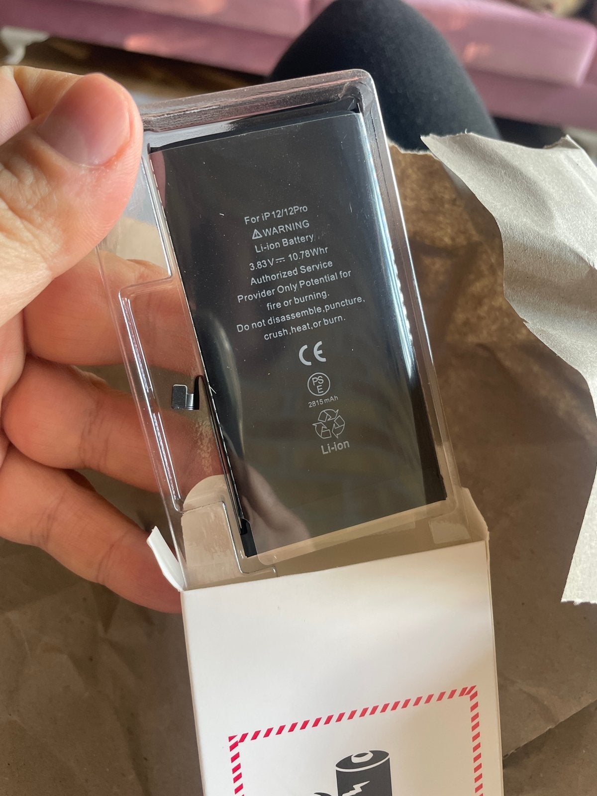 Nieuwe iPhone 12/12 Pro batterij - A+ kwalitwit, Ophalen of Verzenden, Nieuw, Apple, Verhoogde capaciteit