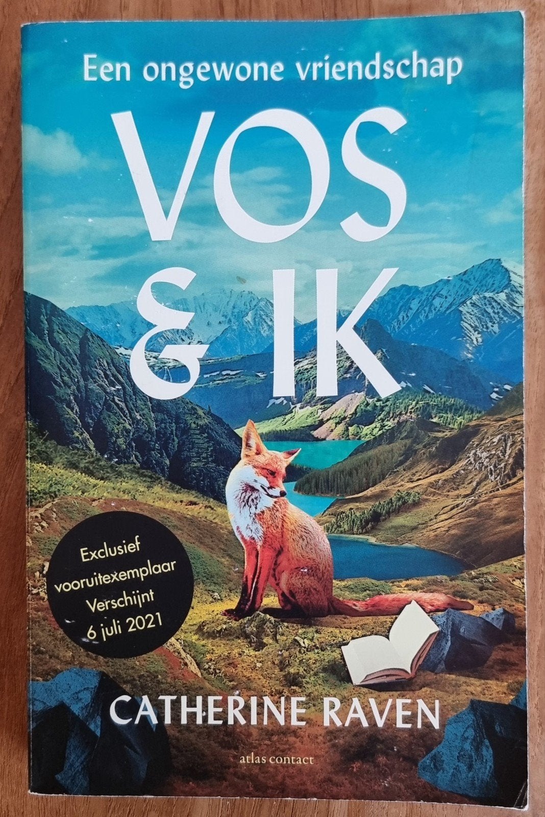 Vos & ik - Catherine Raven - waargebeurd vriendschap met vos, Ophalen of Verzenden, Gelezen, Overige diersoorten, Catherine Raven