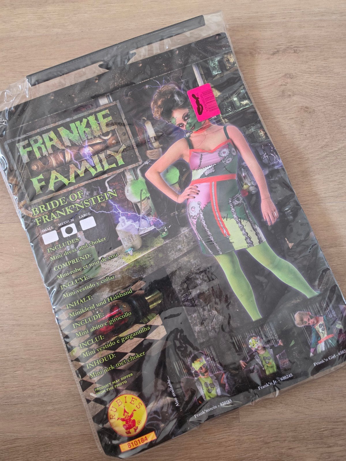 nieuwe frankenstein outfit maat M, Ophalen of Verzenden, Nieuw, Carnaval