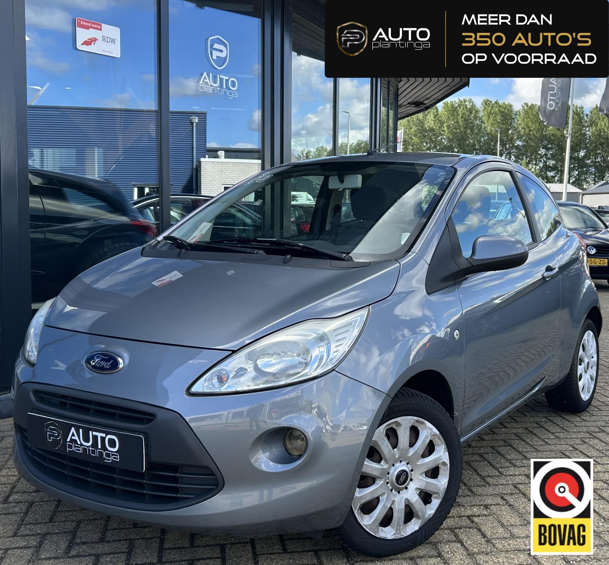 Ford Ka 1.2 Titanium | 1e Eigenaar | NL AUTO | Airco | 2 Sle, Auto's, Voorwielaandrijving, Stof, Gebruikt, 1242 cc