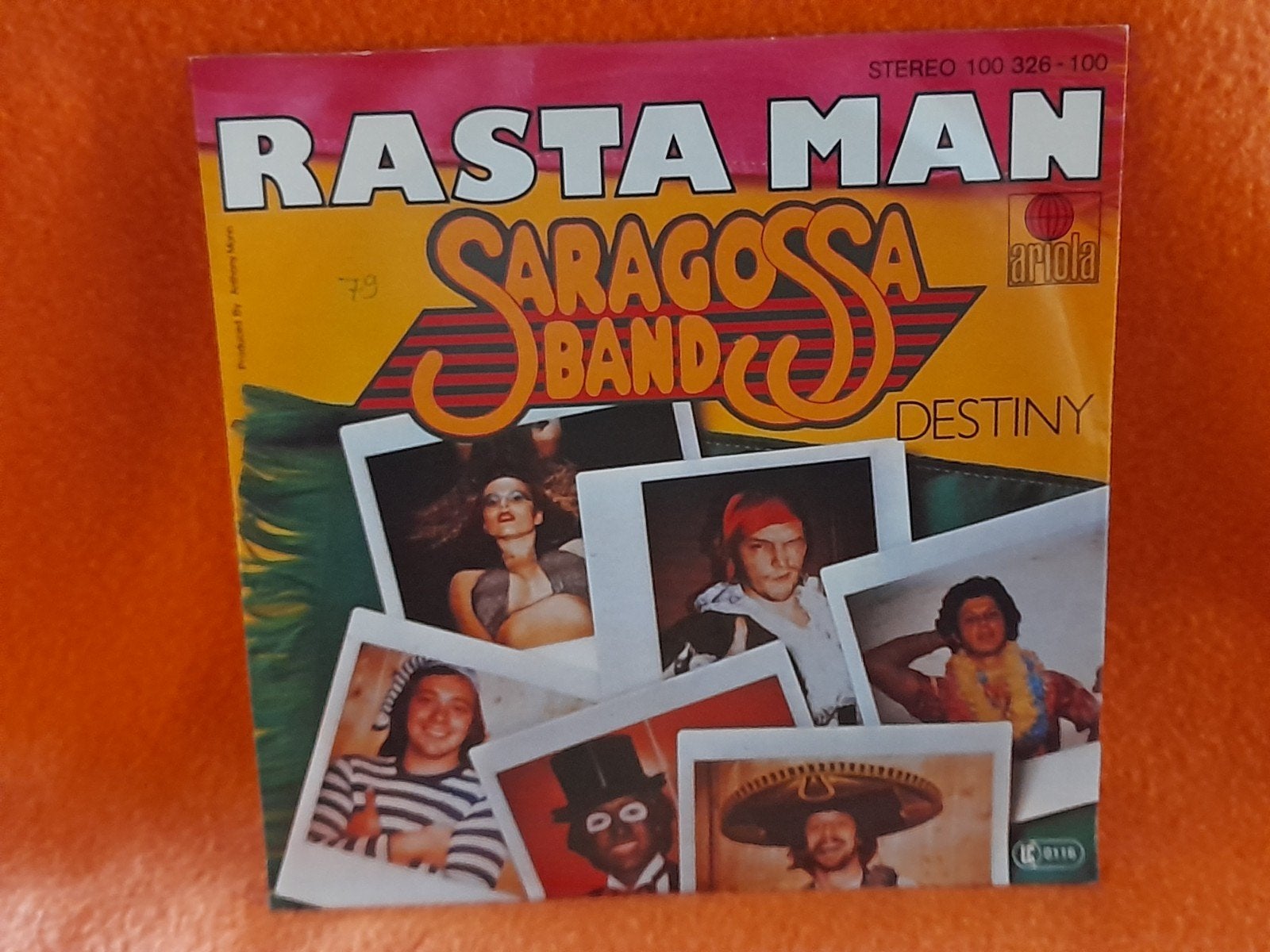 Saragossa Band - Rasta man (1979), Gebruikt, 7 inch, Ophalen of Verzenden, Pop