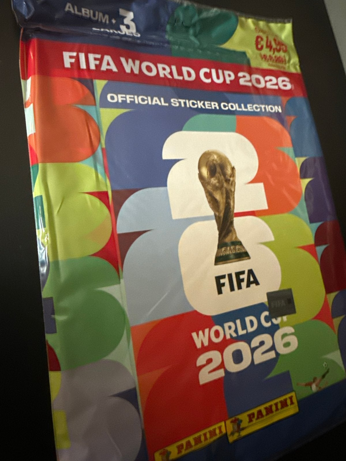 Panini WK 2026 stickerboek dubbel exemplaar, Ophalen of Verzenden, Nieuw, Overige sporten, Boek of Tijdschrift