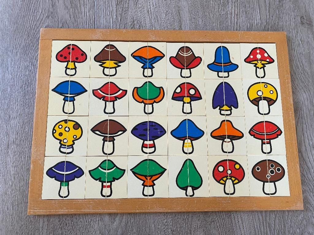 Rolf puzzel, Kinderen en Baby's, Speelgoed | Houten speelgoed, Gebruikt, Ophalen of Verzenden