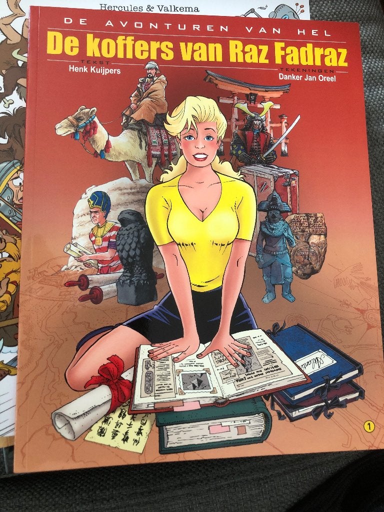 De koffers van raz fadraz henk kuijpers g11, Boeken, Eén stripboek, Ophalen of Verzenden, Zo goed als nieuw
