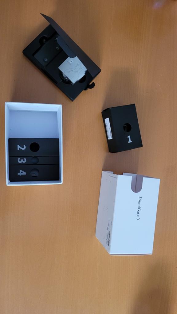 Soundgate 3 met accessoires en batterijen, Ophalen of Verzenden, Zo goed als nieuw, Minder dan 2 meter, Overige kabels