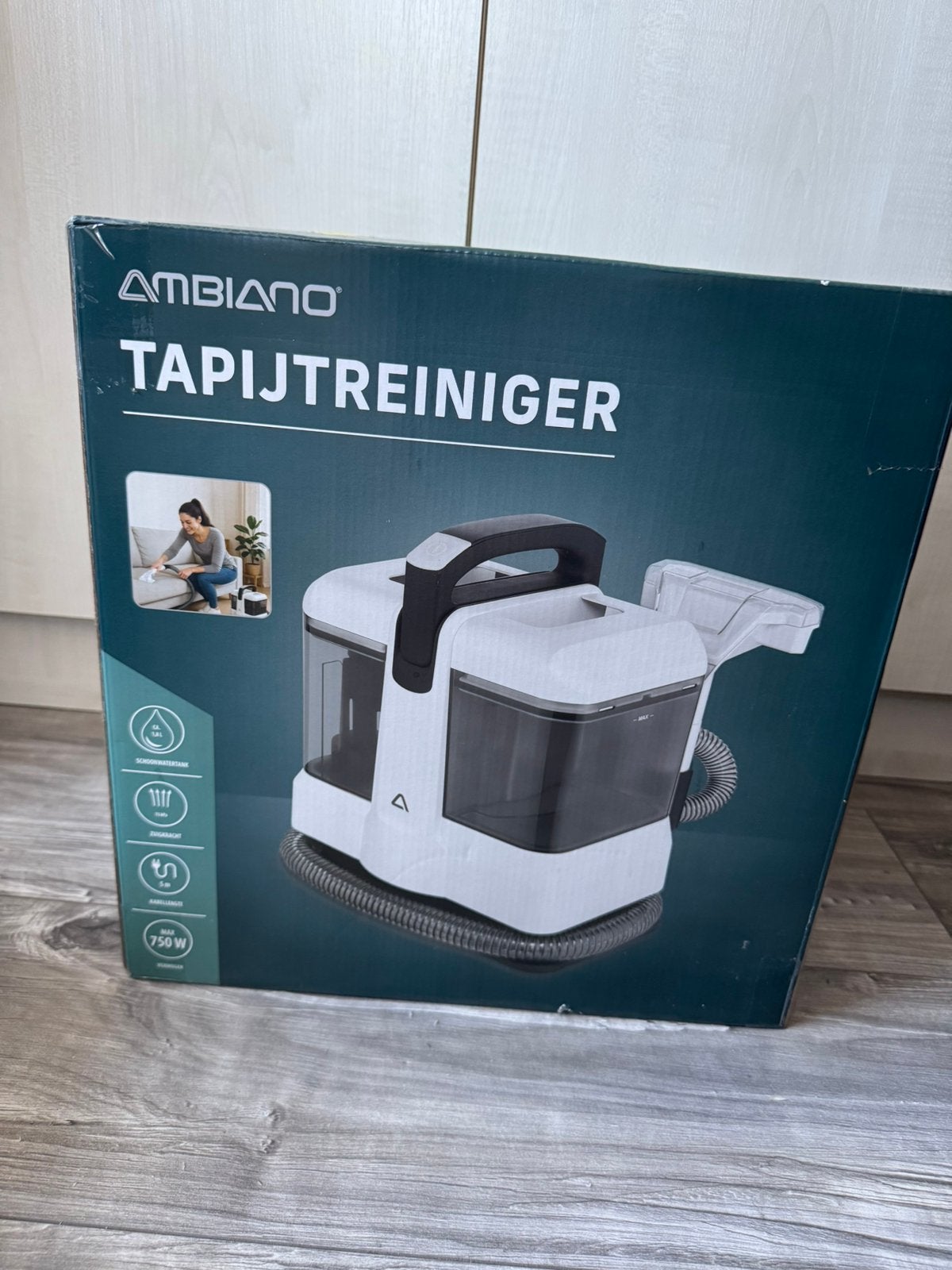 Nieuwe tapijtreiniger, Doe-het-zelf en Verbouw, Ophalen, Nieuw, Overige typen