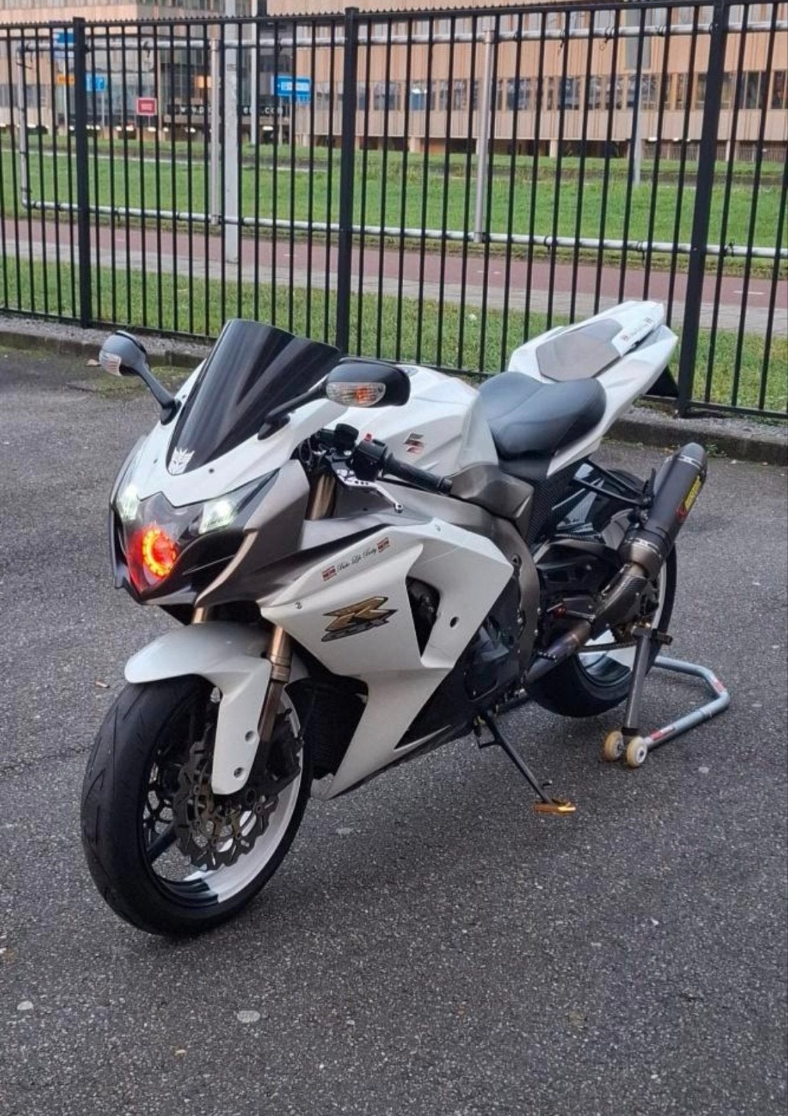 Mooie Suzuki GSX-R voor onderdelen - banden/remmen defect, Ophalen of Verzenden