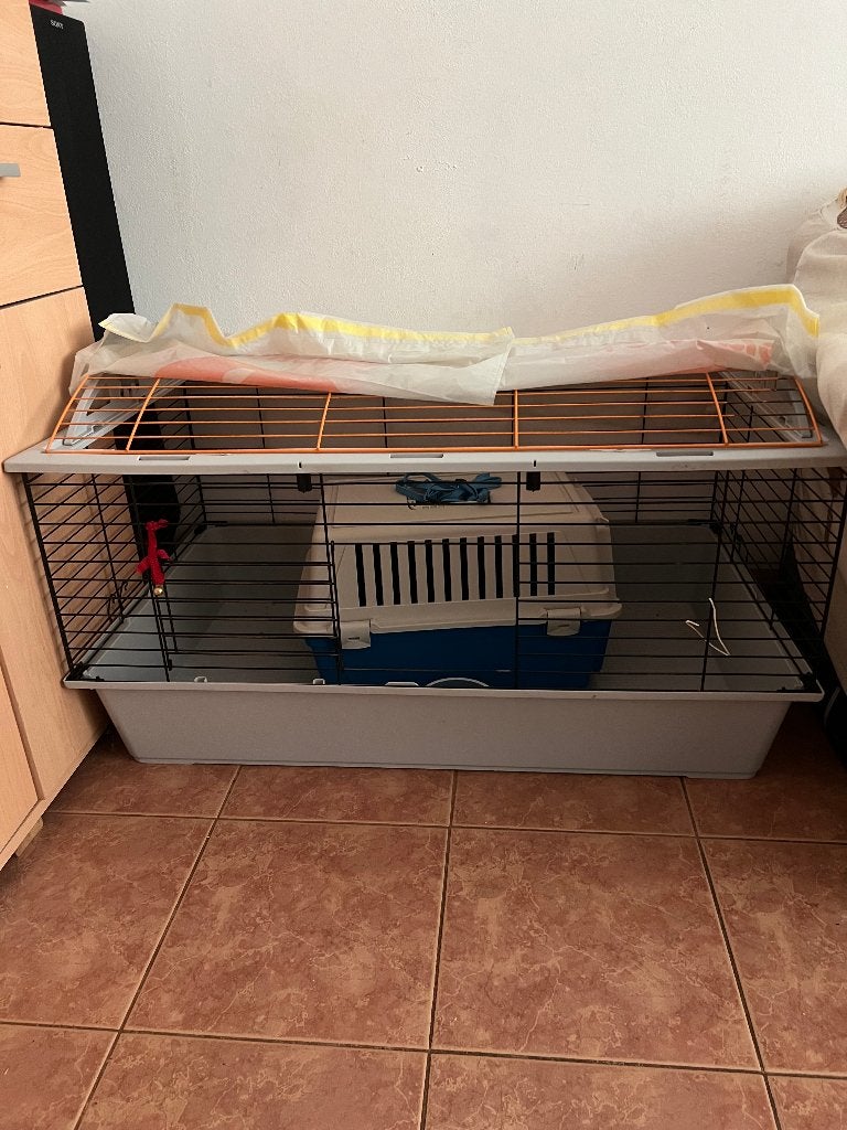 konijn kooi, Dieren en Toebehoren, Kooi, Gebruikt, Konijn, 75 tot 110 cm