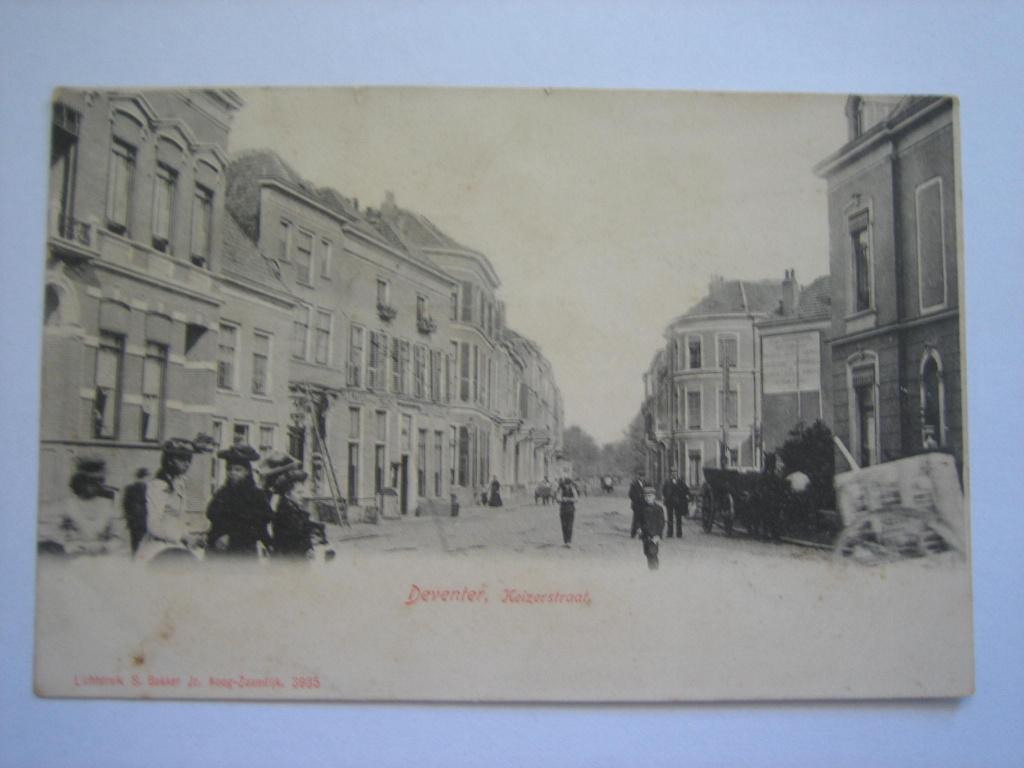 DEVENTER 1903  Keizerstraat, Verzenden, Voor 1920, Gelopen, Overijssel