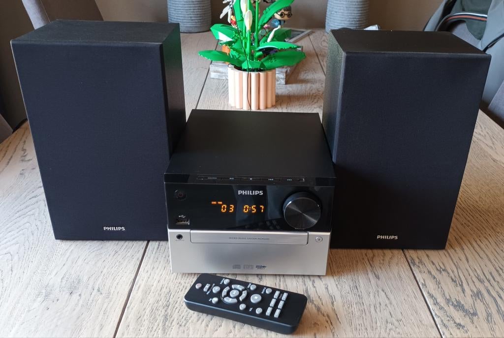 Philips MCM2300 Micro Muzieksysteem, Audio, Tv en Foto, Stereo-sets, Philips, Tuner of Radio, Ophalen of Verzenden, Zo goed als nieuw
