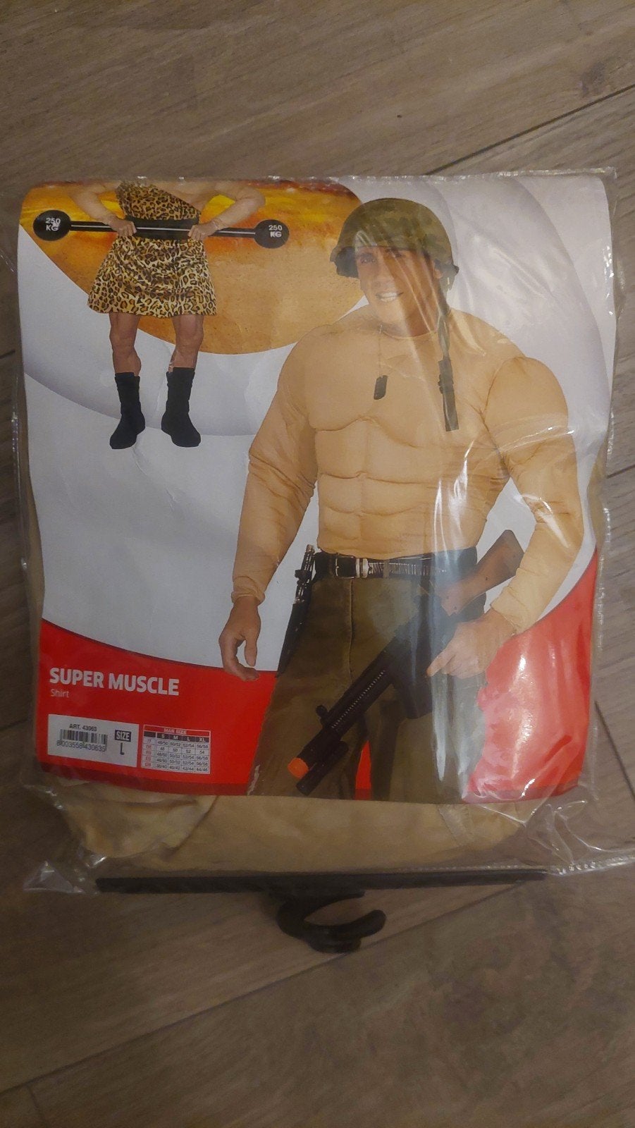 Super Muscle Shirt 18 stuks of losse verkoop Carnavalskledin, Carnaval, Maat 42/44 (L), Nieuw, Ophalen of Verzenden