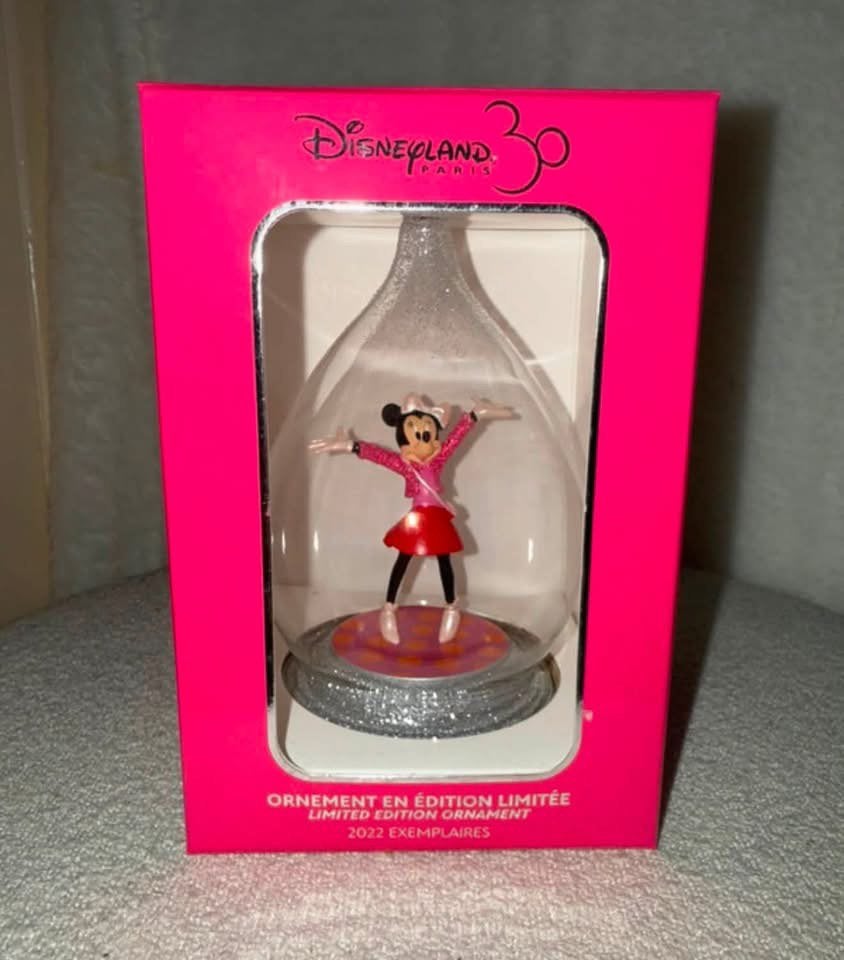 Disneyland Parijs limited edition ornament Minnie Mouse, Verzamelen, Ophalen of Verzenden, Overige figuren, Zo goed als nieuw