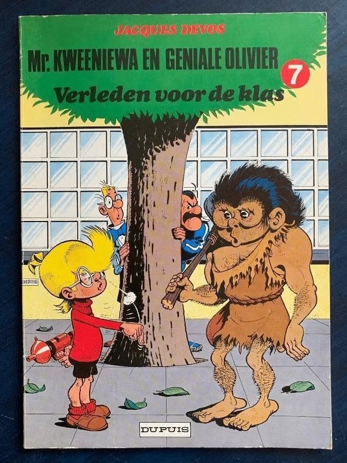 Mr Kweeniewa en geniale Olivier; Verleden voor de klas 7, Boeken, Eén stripboek, Ophalen of Verzenden, Zo goed als nieuw