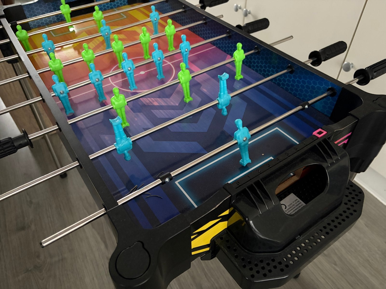 2-in-1 Tafelvoetbal & Airhockey Tafel, Ophalen of Verzenden, Zo goed als nieuw