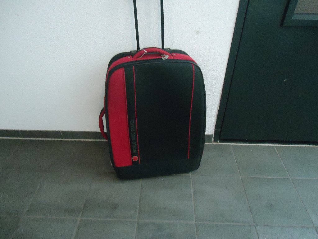 koffer, Sieraden, Tassen en Uiterlijk, Koffers, Ophalen of Verzenden, Gebruikt, Overige materialen, Wieltjes