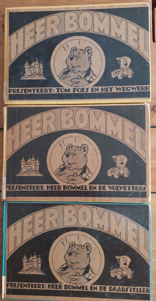 Marten Toonder:o.a Heer Bommel,  Tom Poes e.d., Meerdere stripboeken, Ophalen of Verzenden, Gelezen, Marten Toonder