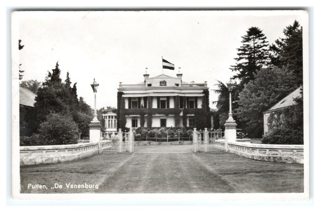Putten, "De Vanenburg", Verzamelen, Ansichtkaarten | Nederland, Ongelopen, Gelderland, 1940 tot 1960, Verzenden