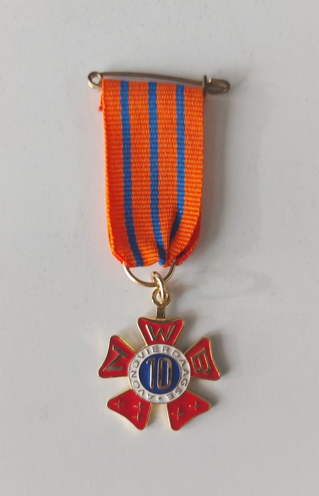 Medaille Avond-vierdaagse 10e keer, Verzenden, Overige materialen, Nederland