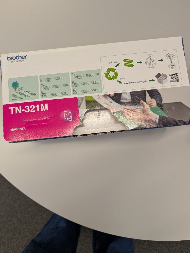 Brother TN-321M colour toner cartridge, Ophalen, Nieuw, Toner, Brother