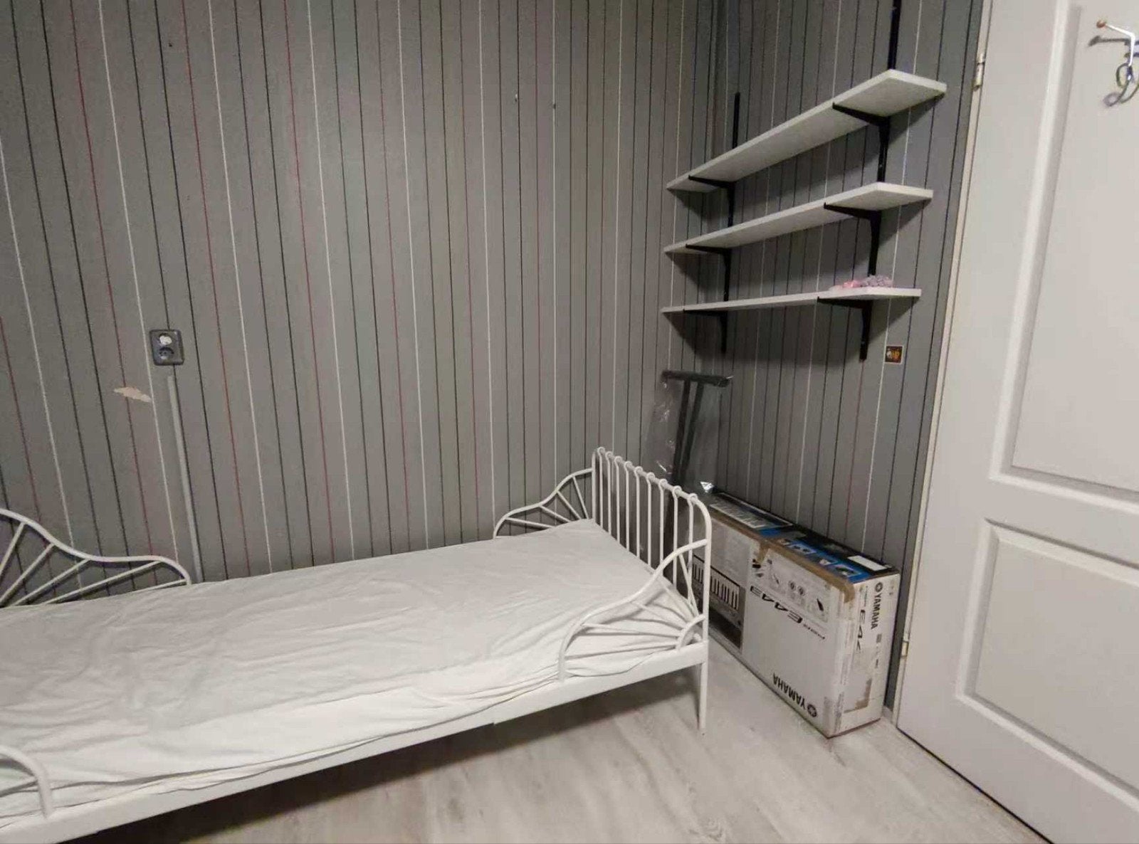 Verstelbaar kinderbed 90 cm met matras, Ophalen of Verzenden