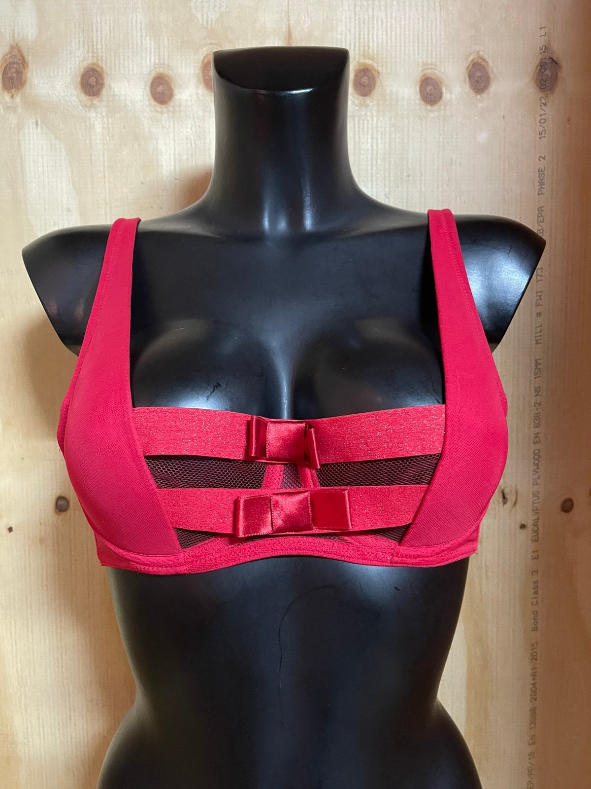 Chantal Thomass bh 80b - 75c - 80c audacieuse, Verzenden, Rood, BH