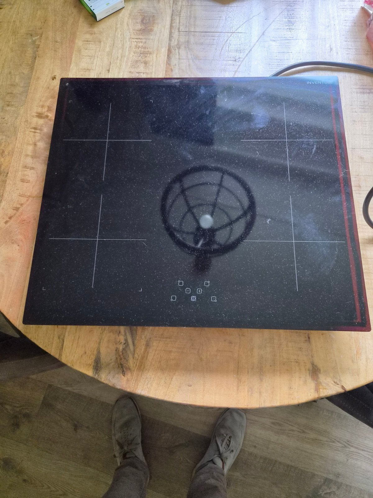 Inventum IKI6040/01 Inductiekookplaat, Witgoed en Apparatuur, Ophalen, Gebruikt, 4 kookzones, Inbouw