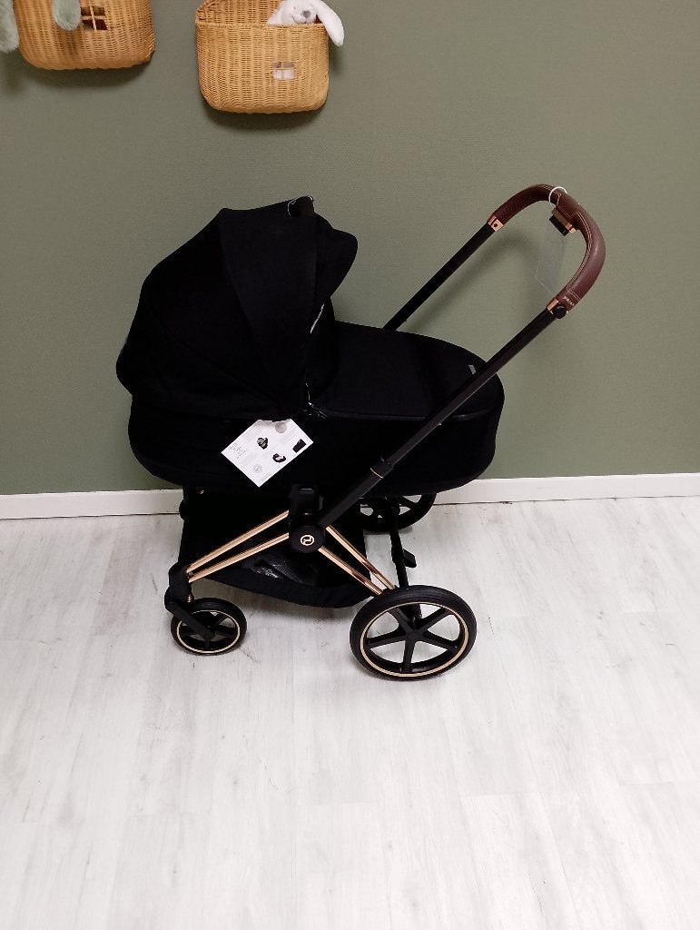 Cybex Priam 4 - Stardust Black/Rosegold, Ophalen, Zo goed als nieuw