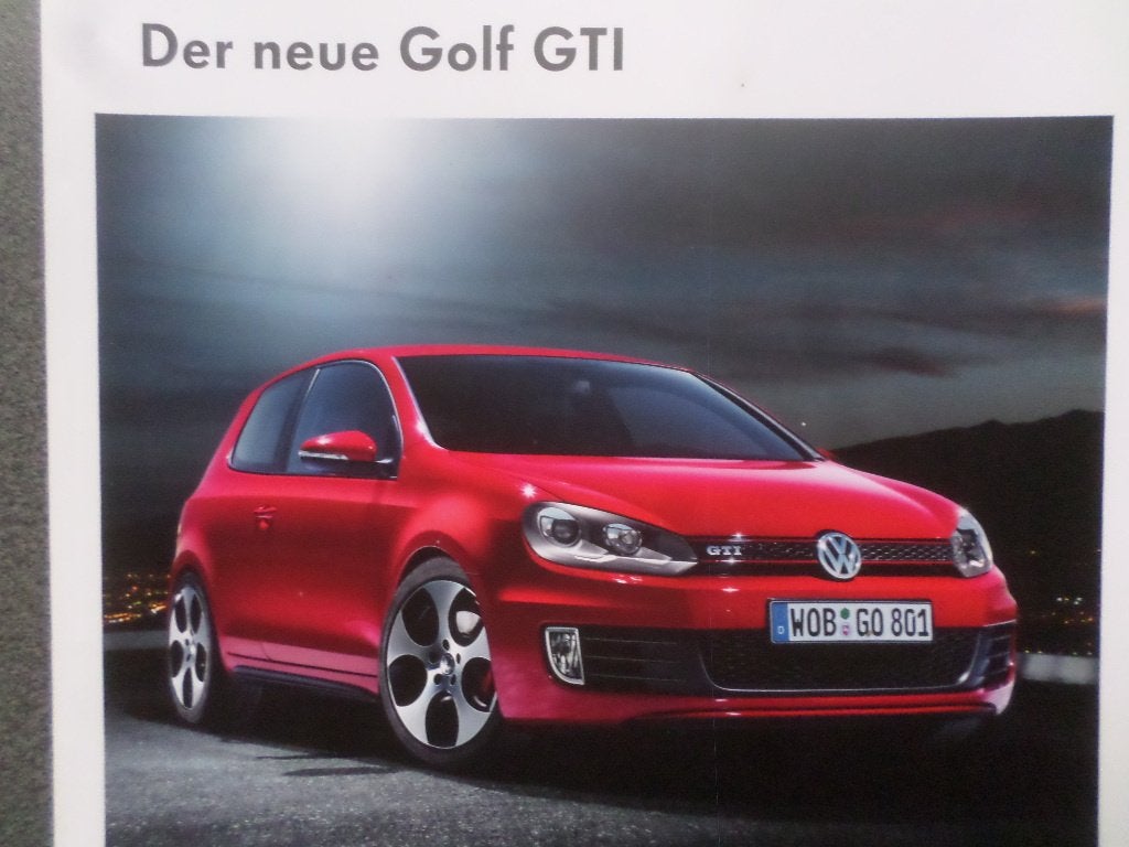 Volkswagen VW Golf 2009 Brochure, Ophalen of Verzenden, Zo goed als nieuw, Volkswagen