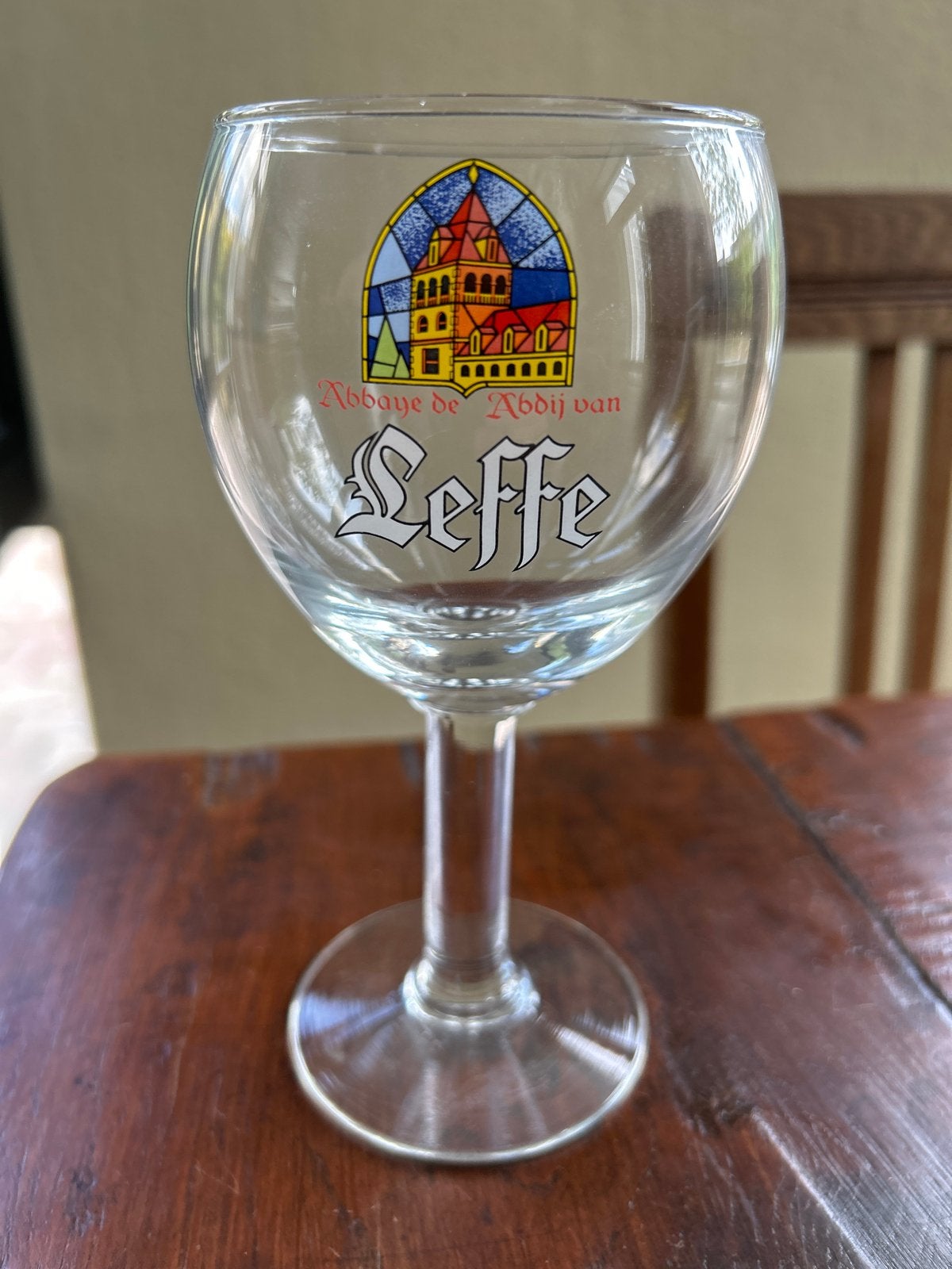 Set van 5 Leffe bierglazen, Verzamelen, Biermerken, Ophalen of Verzenden, Zo goed als nieuw, Glas of Glazen, Leffe