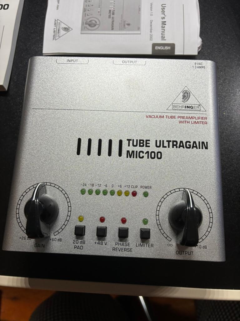 Behringer tube ultra gain, Muziek en Instrumenten, Effecten, Ophalen, Gebruikt