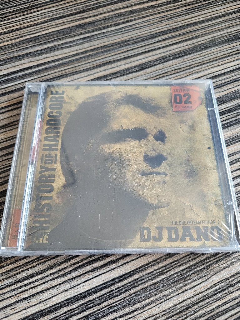 DJ Dano - History Of Hardcore - The Dreamteam Edition 02, Cd's en Dvd's, Ophalen of Verzenden, Nieuw in verpakking, Techno of Trance