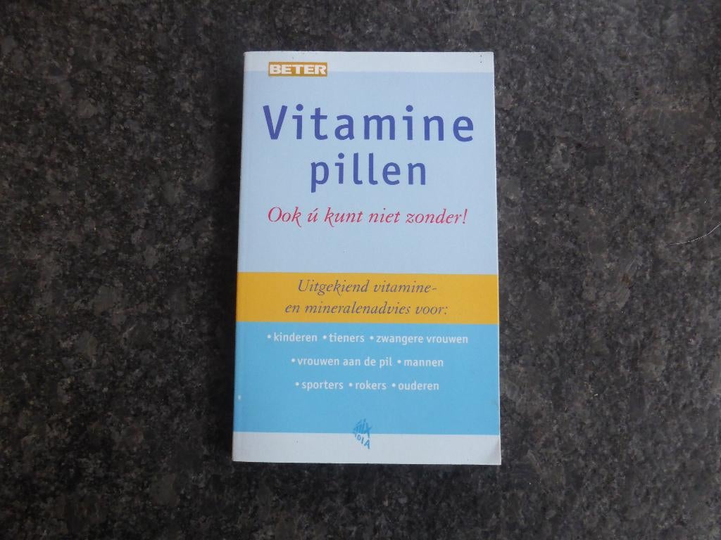 Beter vitamine pillen ook ú kunt niet zonder, Ophalen of Verzenden, Zo goed als nieuw
