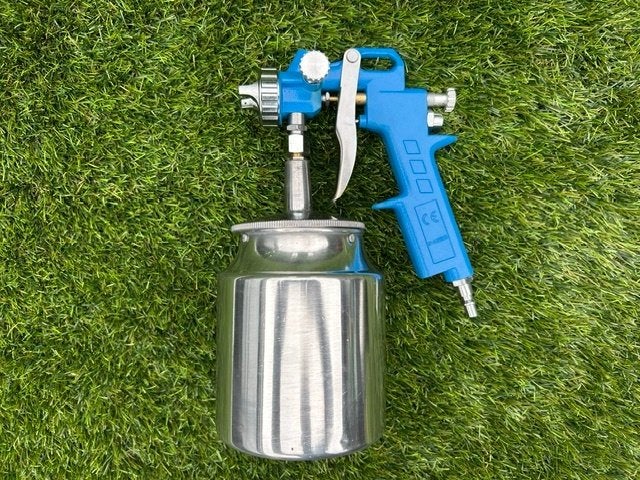 1 verfspuit en 1  vloeistof/lucht spuit voor Compressor, Ophalen, Nieuw