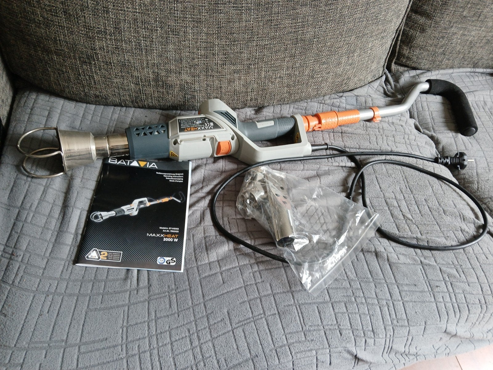 Batavia maxxheat 2000w onkruidverdelger, Ophalen