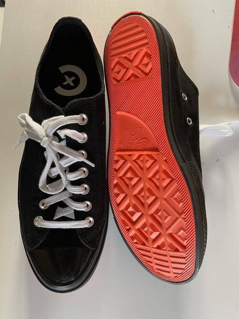 CONVERSE CHUCK TAYLOR ALL STAR CX LOW TOP BLACK 168590C zgan, Ophalen of Verzenden, Zo goed als nieuw, Zwart, Sneakers of Gympen