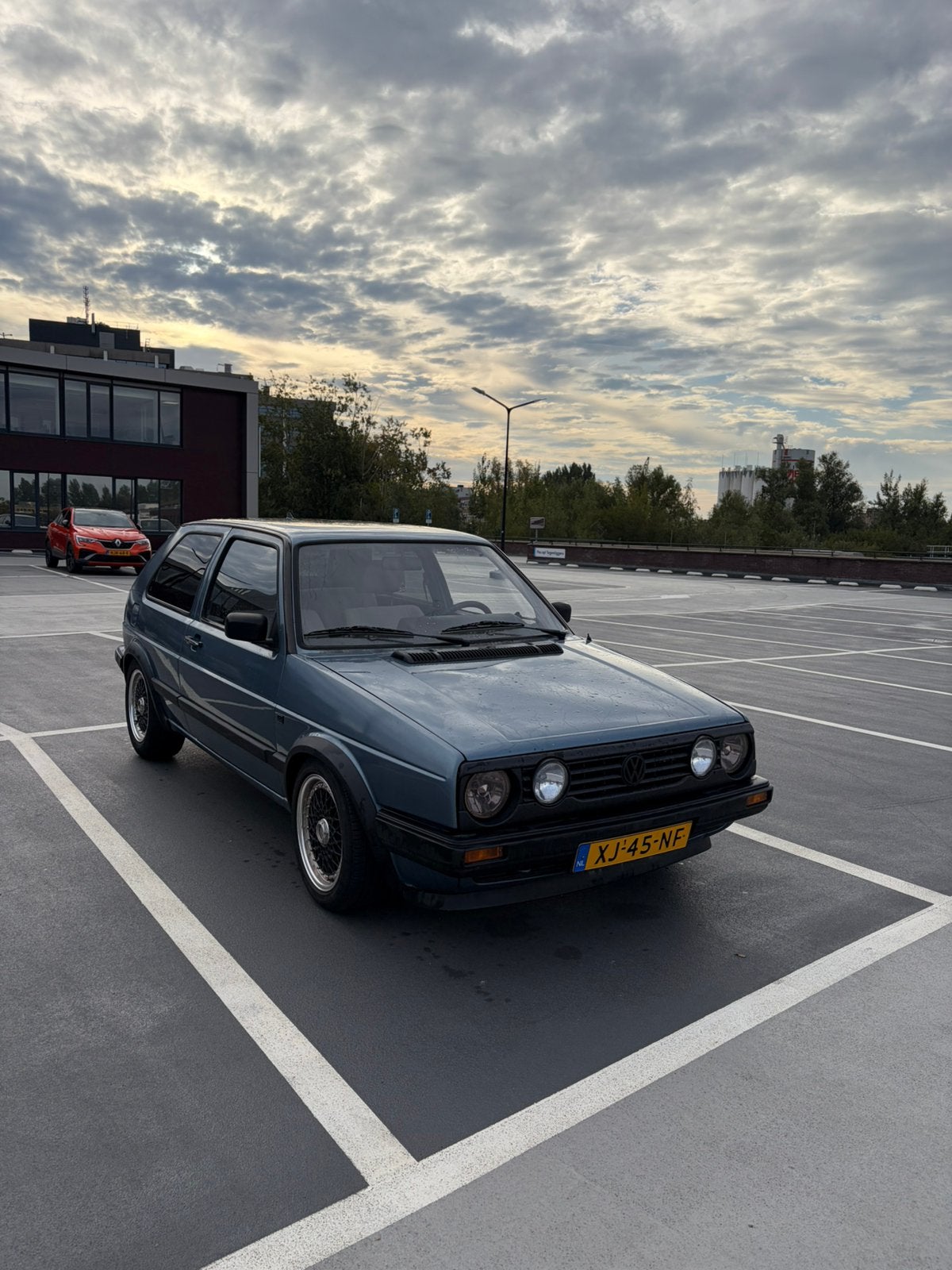 Volkswagen Golf 1.3 40KW U9 1989 Blauw, Auto's, Voorwielaandrijving, 410 kg, 54 pk, 4 cilinders