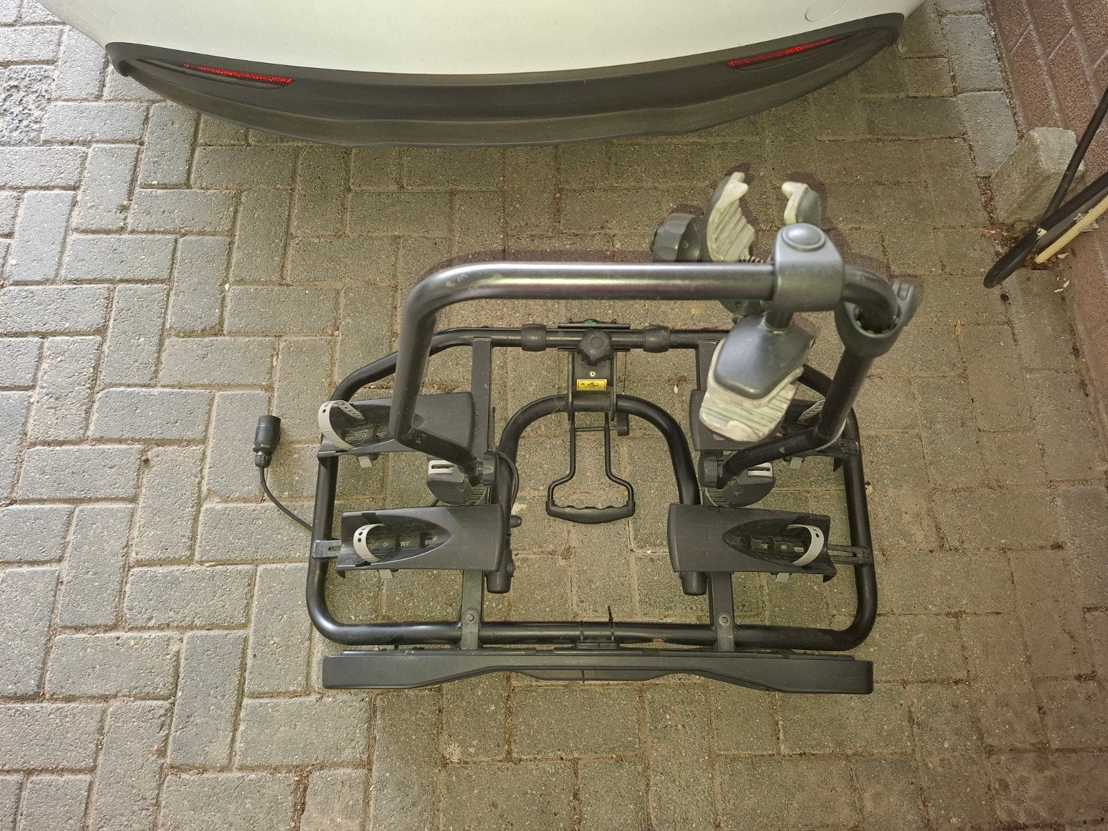 Fietsendrager voor 2 fietsen, Hapro Atlas 2, Auto diversen, Ophalen, 2 fietsen, Gebruikt, Trekhaakdrager