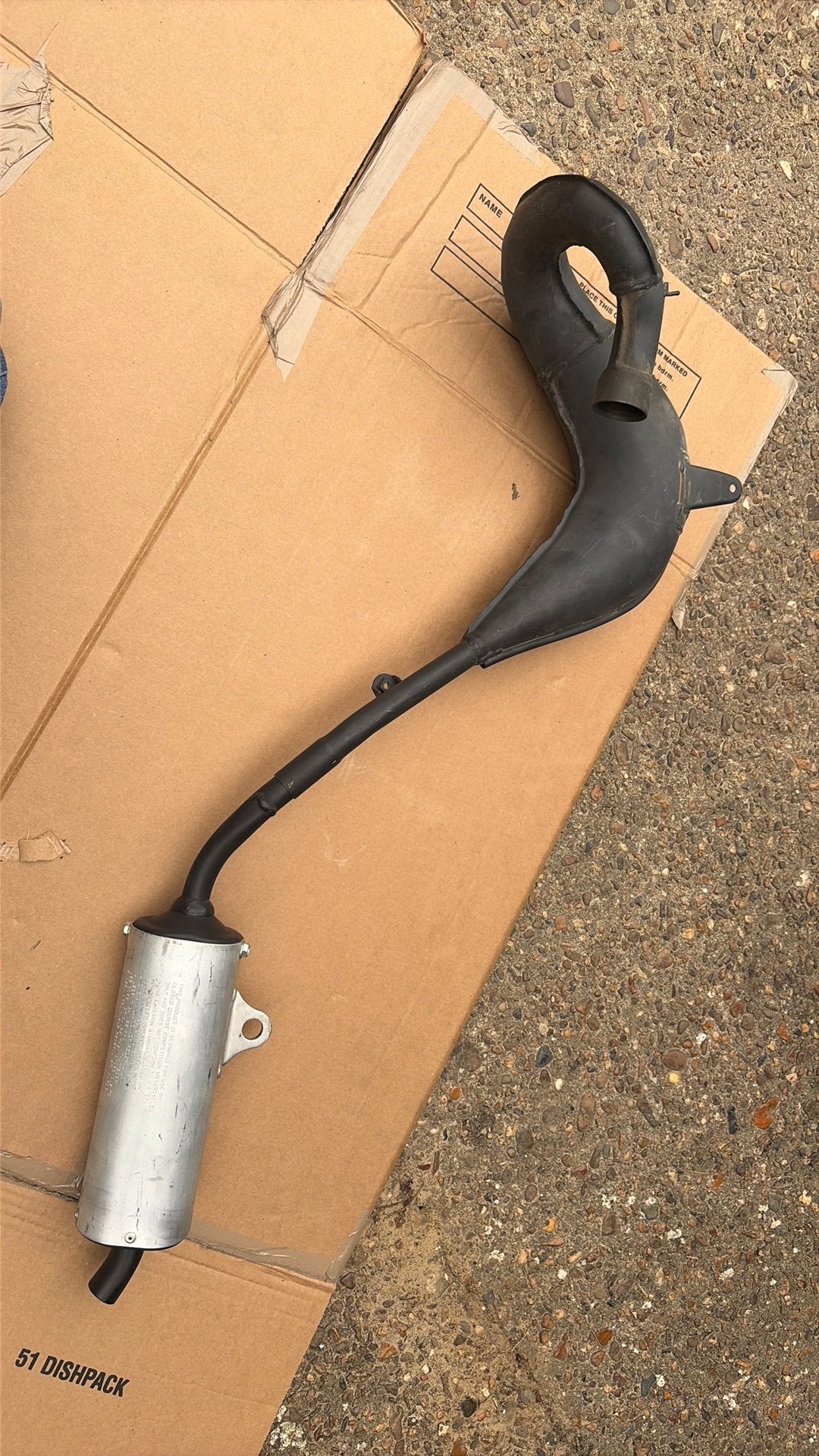 Honda CR80 1998 uitlaat compleet, Honda, Gebruikt, Honda, Onbekend