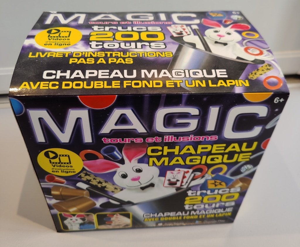 200 Magic trics - goochelhoed - compleet met instructies, Ophalen of Verzenden, Zo goed als nieuw