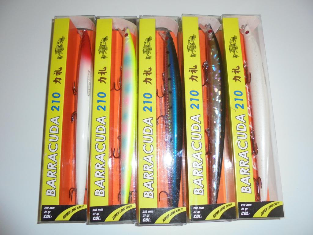 Barracuda 21cm 31g  19cm 35g Expert Predator Minnow Spinning, Watersport en Boten, Ophalen of Verzenden, Nieuw, Overige typen
