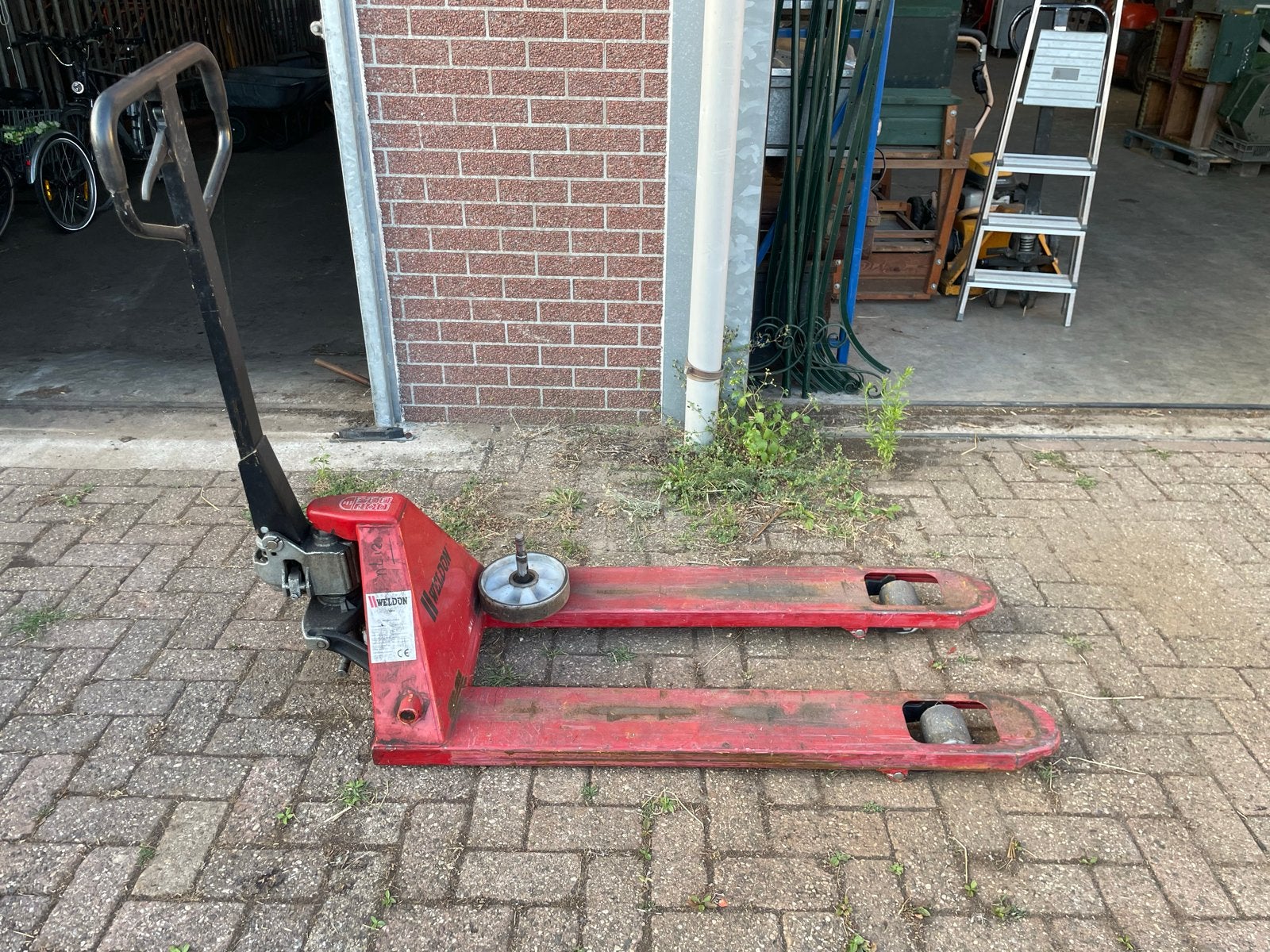 Weldon Palletwagen - Max 2500 KG, Ophalen, Gebruikt
