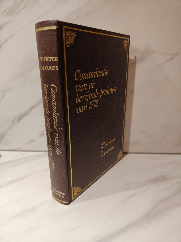 Ds. J.W. Pieper en Ds. J.M. Coops: Concordantie van de berij, Boeken, Ophalen of Verzenden, Gelezen, Christendom | Protestants