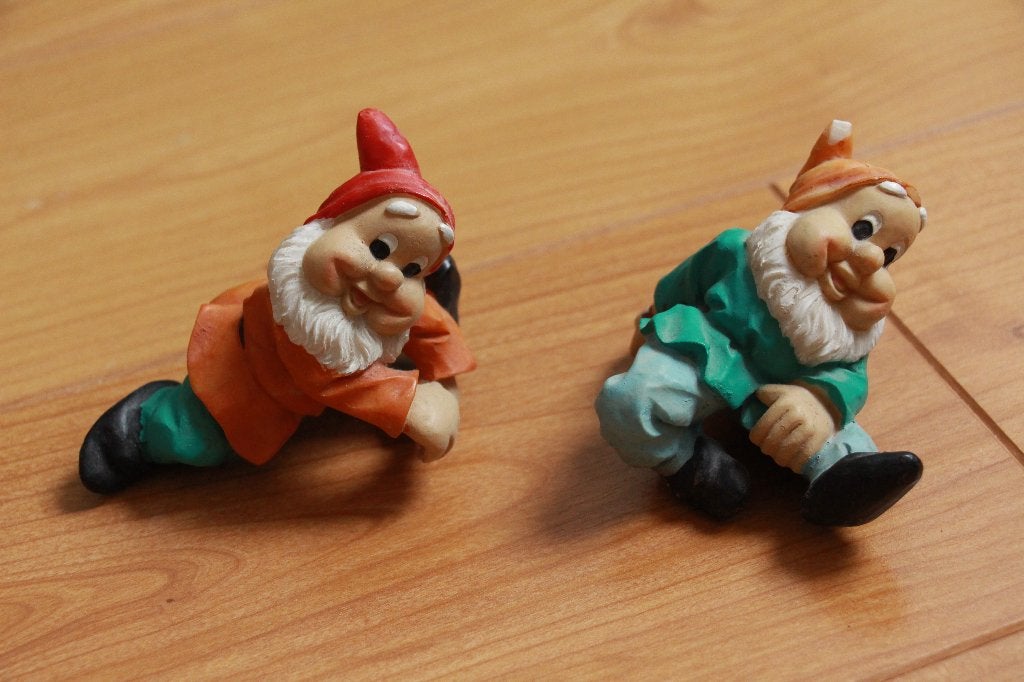 bloempot hangende beeldjes, Verzenden, Gebruikt, Fantasy