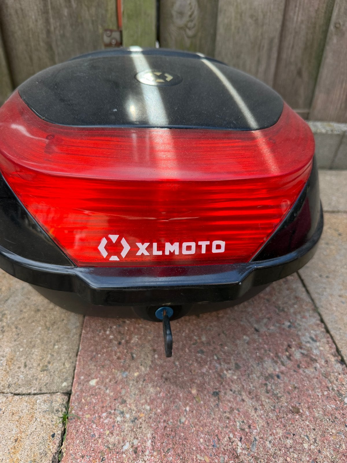 XLMOTO Topkoffer voor motor of scooter, Ophalen of Verzenden, Gebruikt
