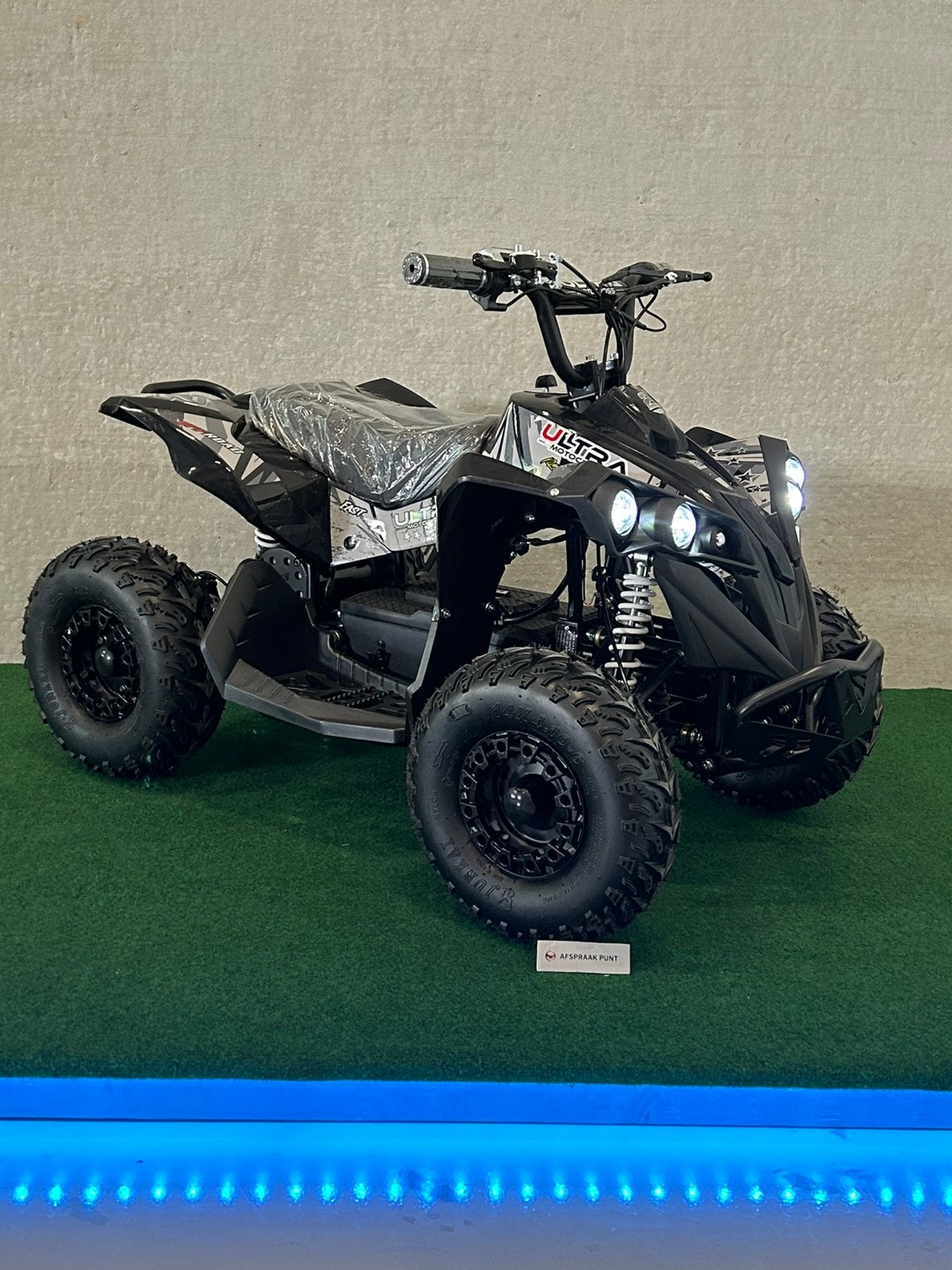 Ultra 1200 watt 48V elektrische zwarte kinder quad,garantie, Ultra, Nieuw, Afspraakpunt.nl, Afspraakpunt