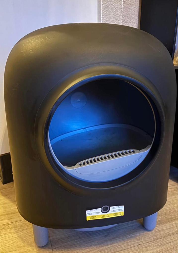 Automatische kattenbak petree, Ophalen, Zelfreinigend, Gebruikt, Open