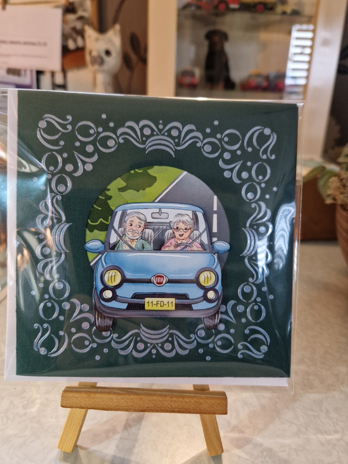 Kaartje dot and do on colour samen in de auto, Ophalen of Verzenden, Nieuw, Overige thema's